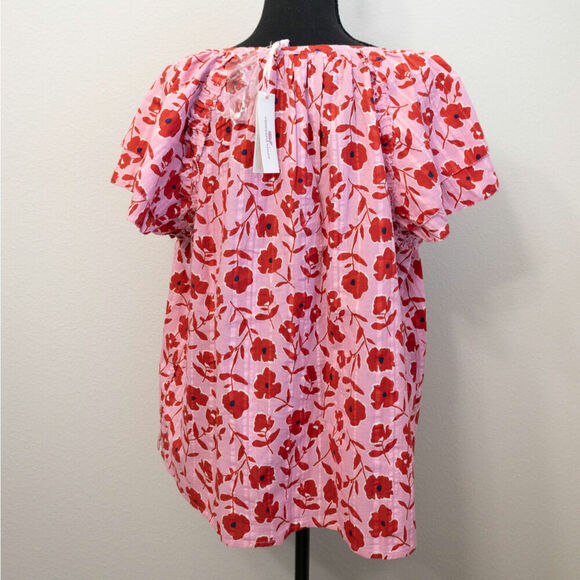 Vineyard Vines NWT Rock Rose Floral Ladies Blouse XL - Picture 4 of 7